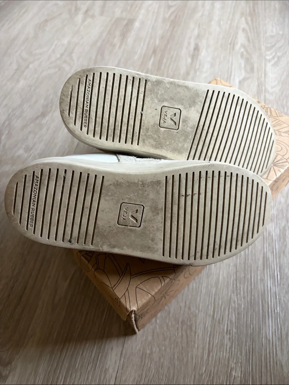 Kids White Velcro Sneakers
